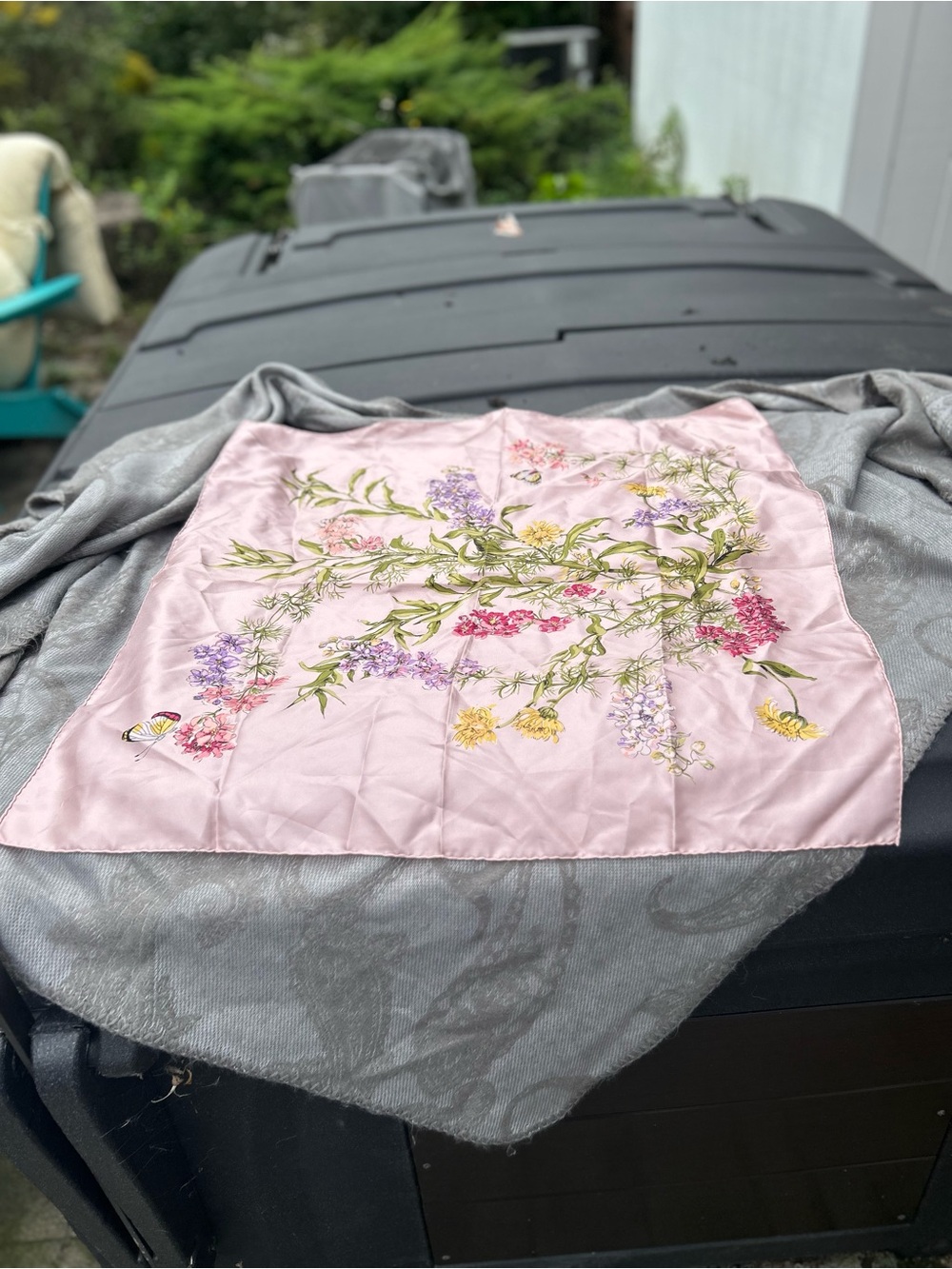 Vintage Kreier Silk Scarf